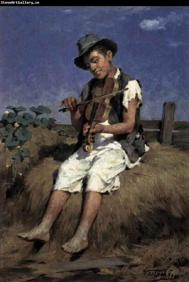 Gyorgy Vastagh Fiddler Gypsy Boy